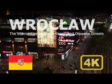Wrocław - Urban Pulse at Piotra Skargi and Oławska Streets
